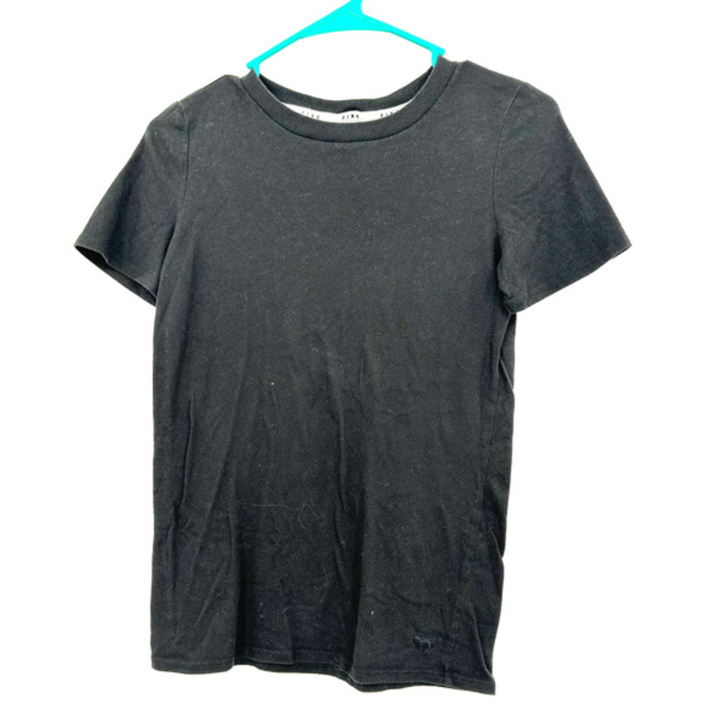 Pink by Victoria's Secret size XS black short sleeve t-shirtโ sleep shirt tee